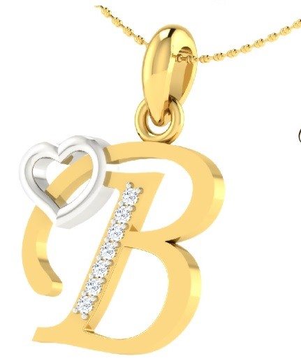 B Inital Pendent