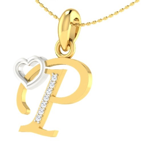 P Inital Pendent