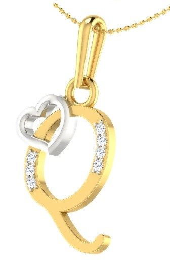 Q Inital Pendent