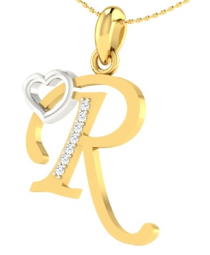 R Inital Pendent