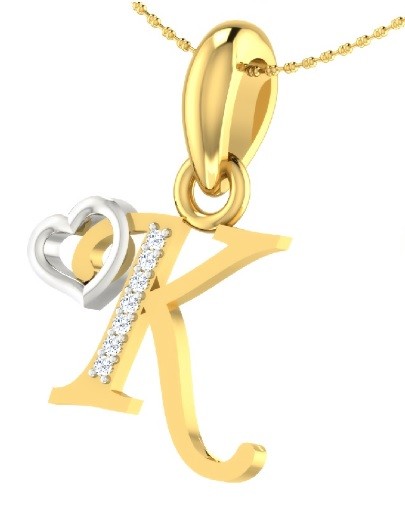 K Inital Pendent